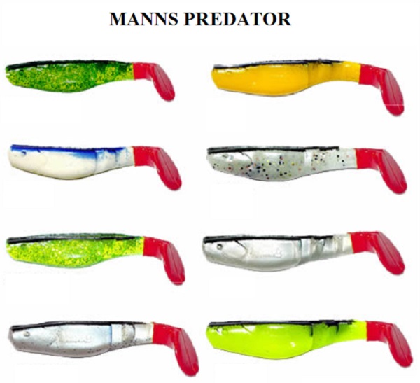Виброхвосты Mann's Predator