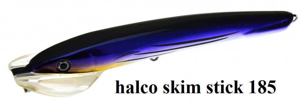 Поппер halco skim stick 185