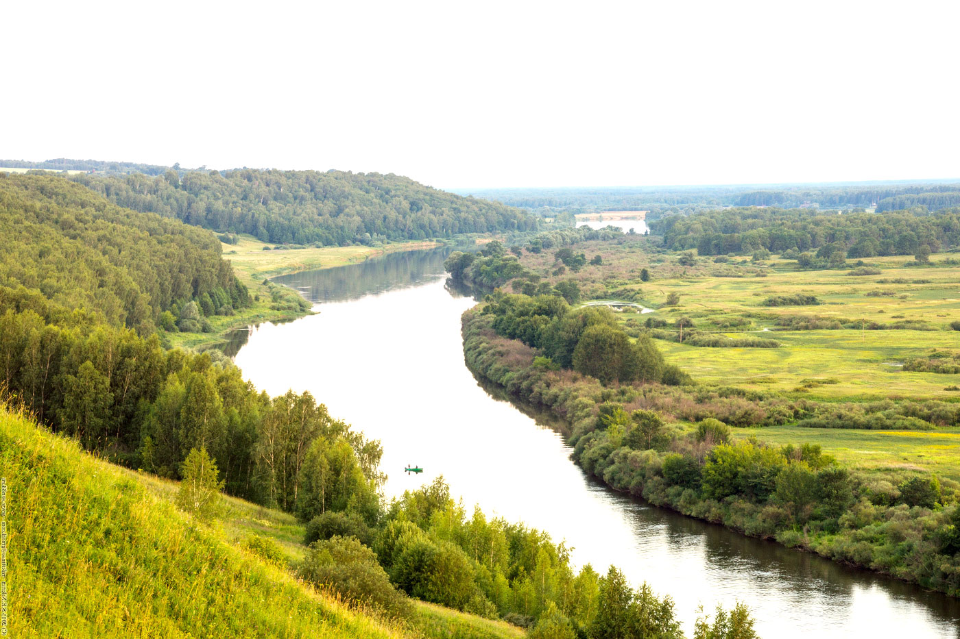 Ловля карася на реке Клязьма во Владимирской области