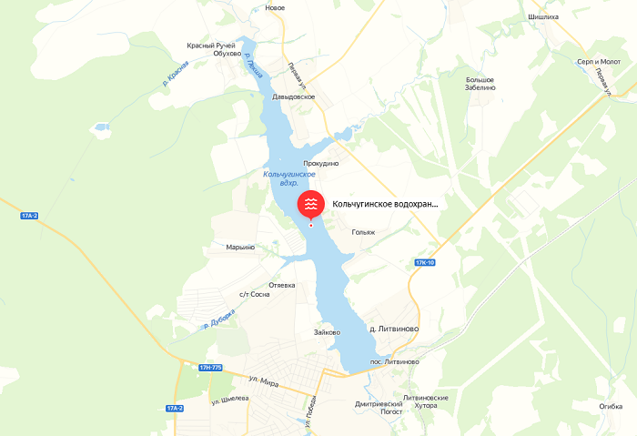 Рыбалка на Кольчугинском водохранилище Владимирской области