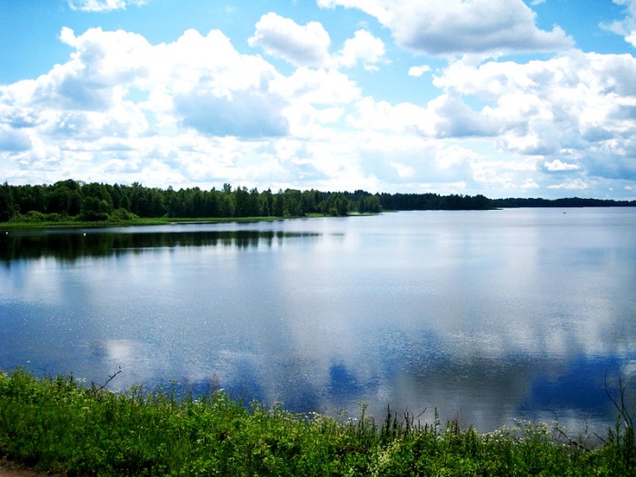 Рыбалка на озере Слободское в Архангельской области 
